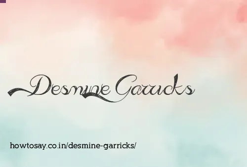 Desmine Garricks