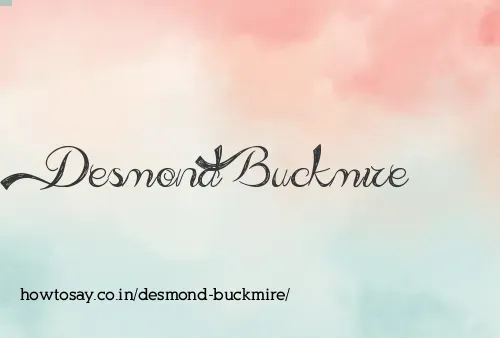 Desmond Buckmire