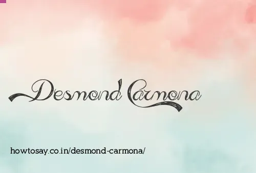 Desmond Carmona