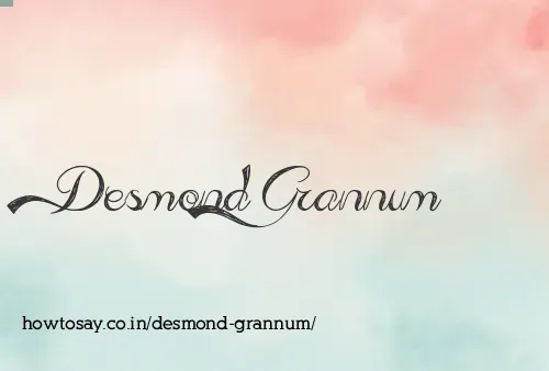 Desmond Grannum