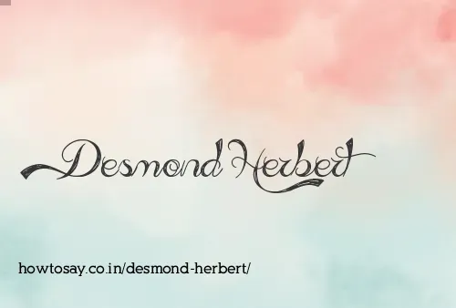 Desmond Herbert