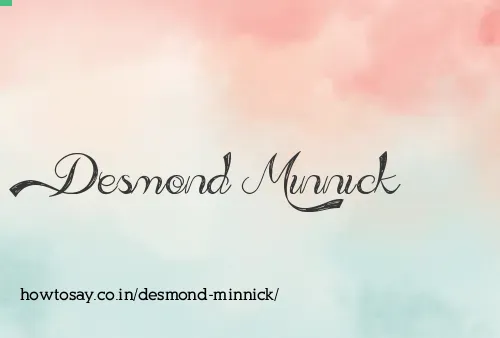 Desmond Minnick