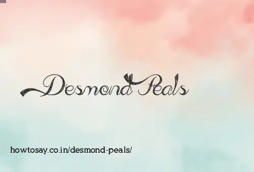Desmond Peals