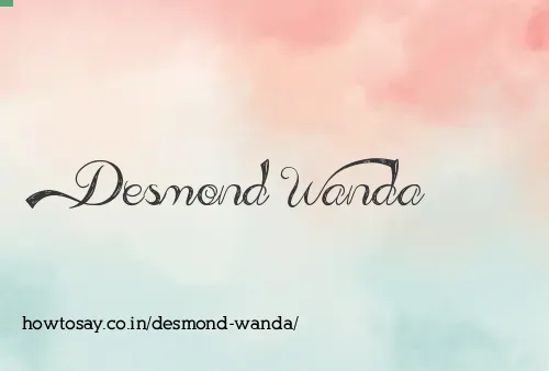 Desmond Wanda