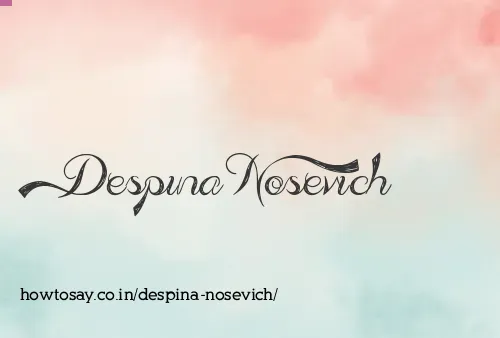 Despina Nosevich