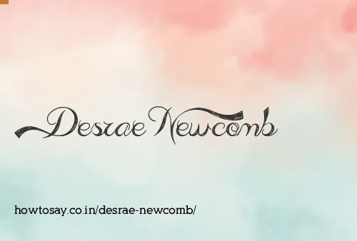 Desrae Newcomb