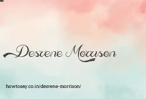 Desrene Morrison