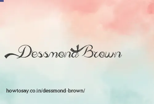 Dessmond Brown