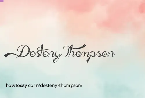 Desteny Thompson