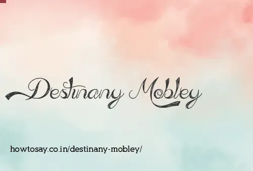 Destinany Mobley