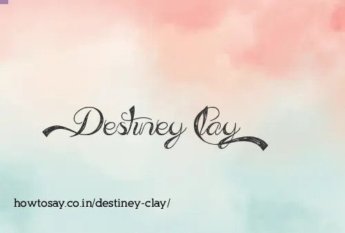 Destiney Clay