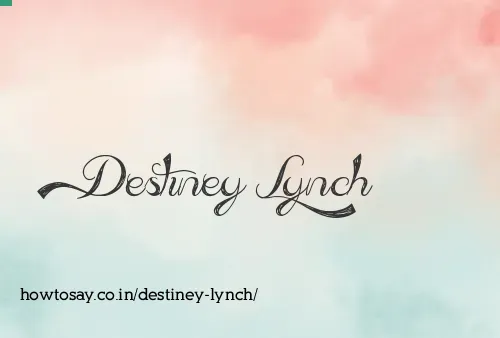 Destiney Lynch