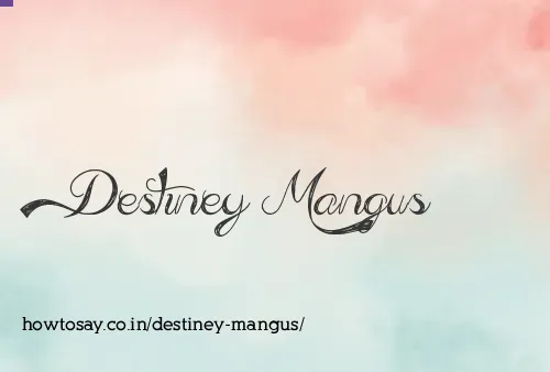 Destiney Mangus