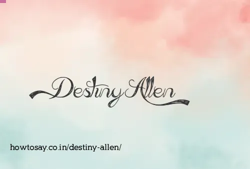 Destiny Allen