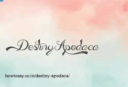 Destiny Apodaca