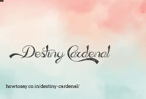 Destiny Cardenal