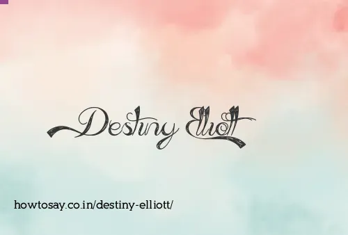 Destiny Elliott