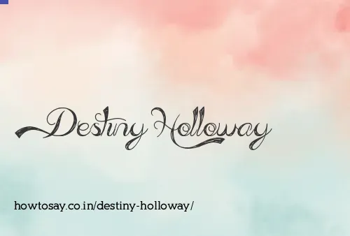 Destiny Holloway
