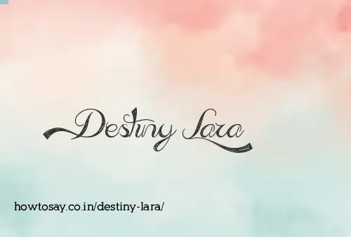 Destiny Lara
