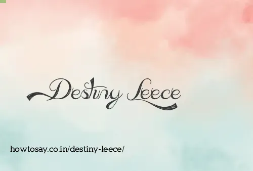 Destiny Leece