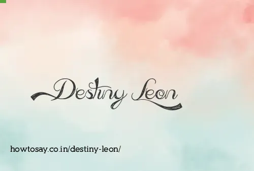 Destiny Leon