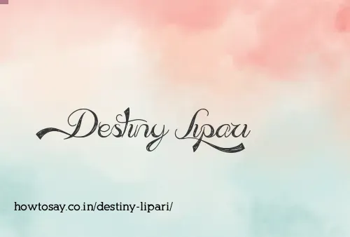 Destiny Lipari