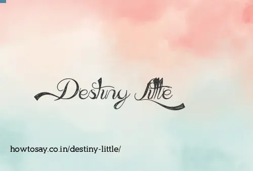 Destiny Little
