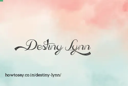 Destiny Lynn
