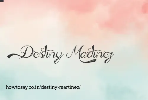 Destiny Martinez