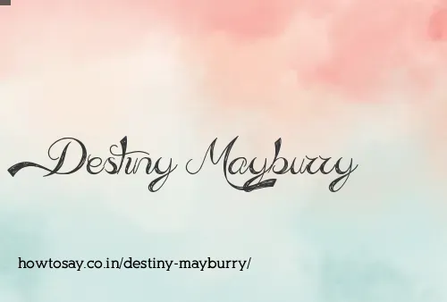 Destiny Mayburry
