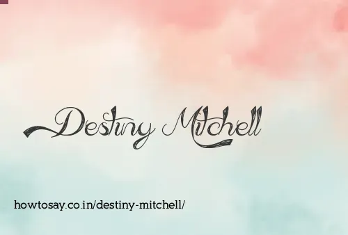 Destiny Mitchell