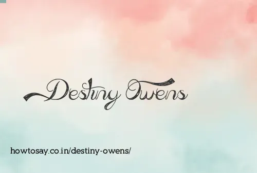Destiny Owens