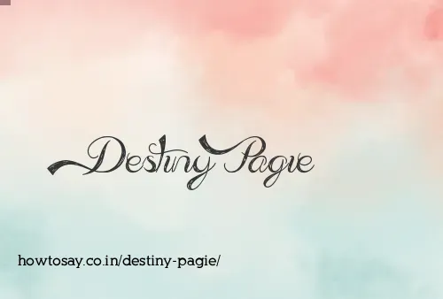 Destiny Pagie