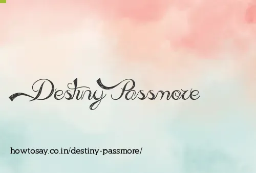 Destiny Passmore