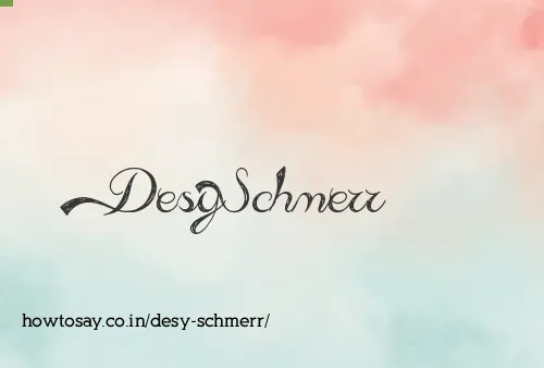 Desy Schmerr