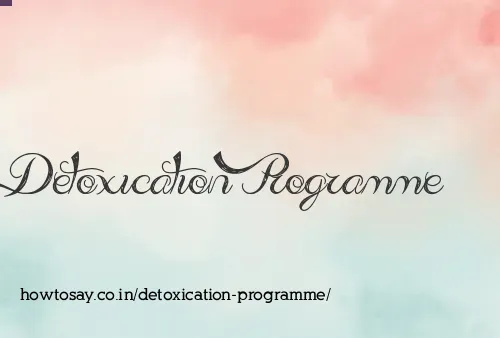 Detoxication Programme