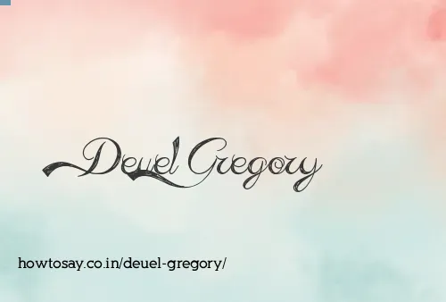 Deuel Gregory