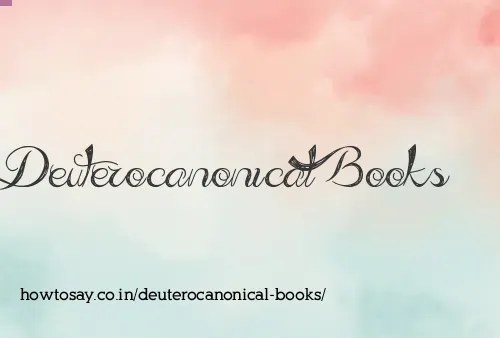 Deuterocanonical Books