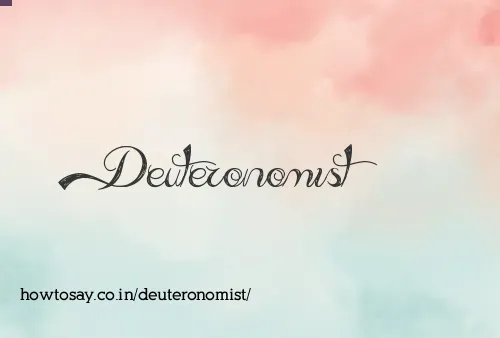 Deuteronomist