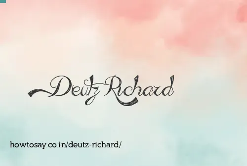 Deutz Richard