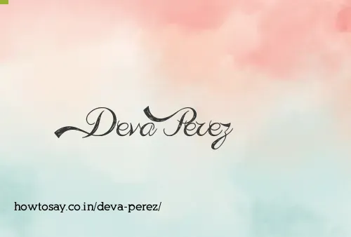 Deva Perez