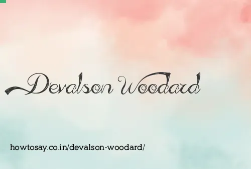 Devalson Woodard