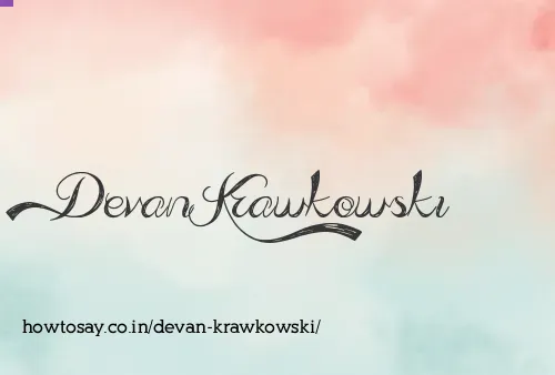 Devan Krawkowski