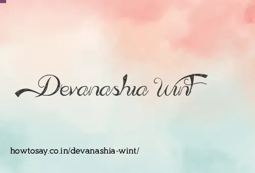 Devanashia Wint
