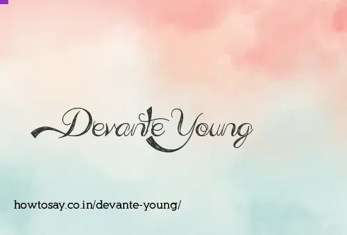 Devante Young