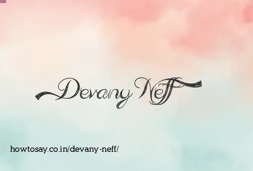 Devany Neff