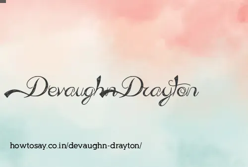 Devaughn Drayton