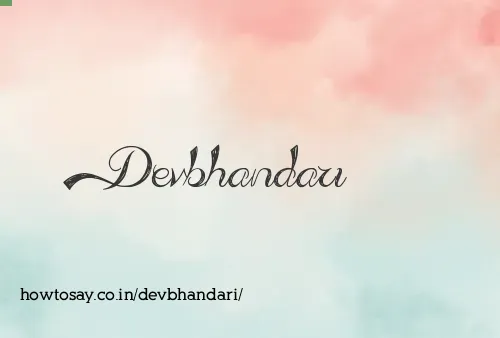 Devbhandari