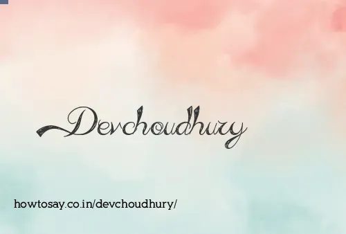 Devchoudhury