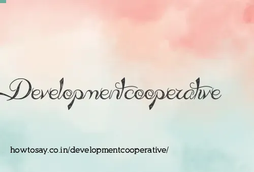 Developmentcooperative